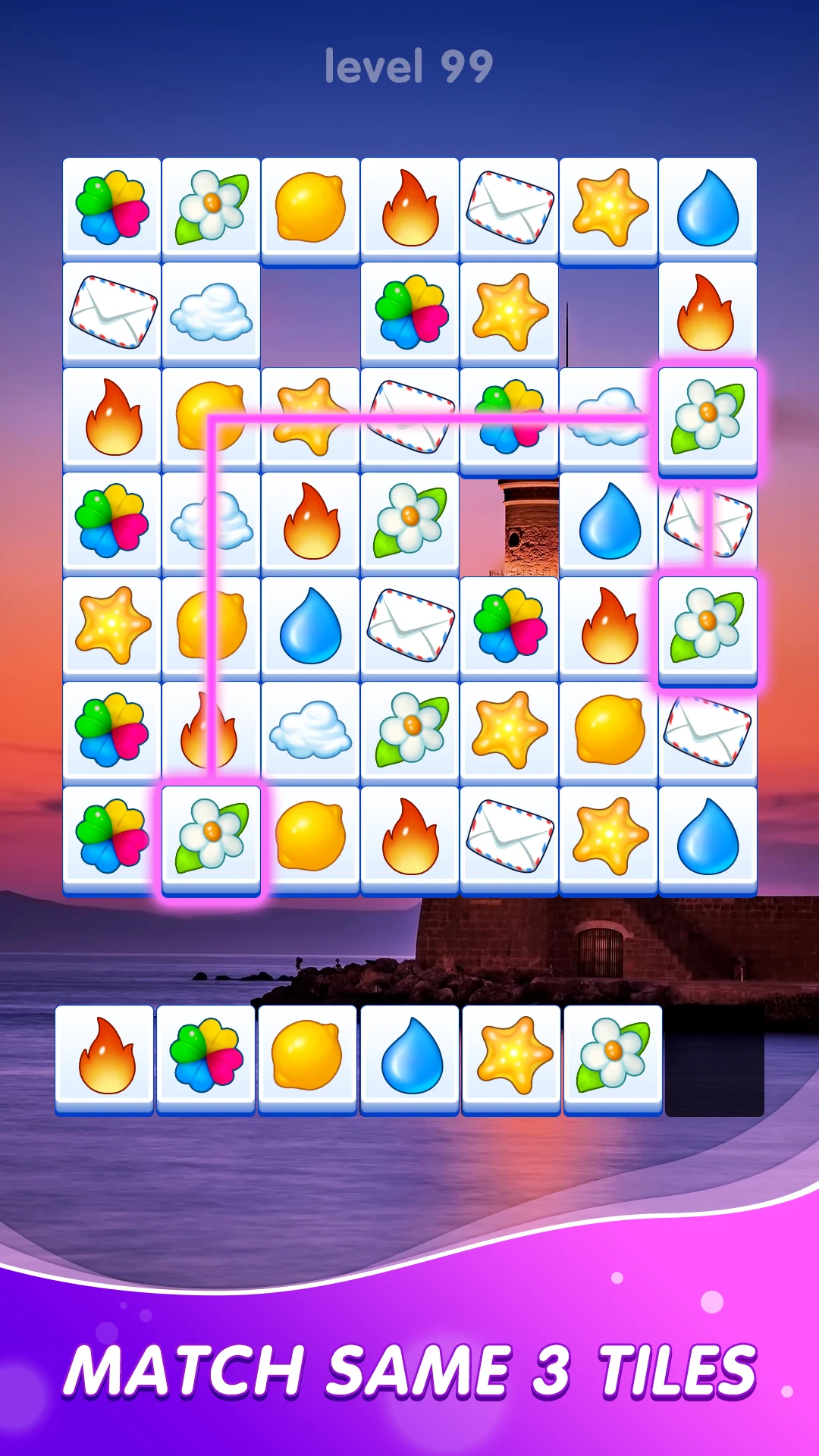 Tile Match Triple Match Puzzle screenshot